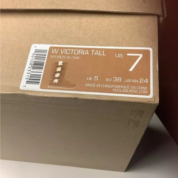 SOLD KOOLABURRA BY UGG VICTORIA TALL SOFT SUEDE FUR WOMENS BOOTS SIZE US 7 NEW - Picture 2 of 4